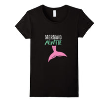 Aunt Mermaid Shirt Funny Auntie Tee Gift