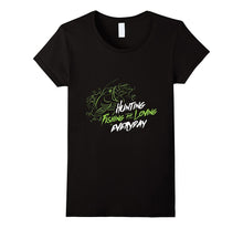 Hunting Fishing Large-Mouth Bass T-Shirt for Adults and Kids