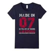 10th Birthday Gift - Made in 07 Awesome Tee Shirts