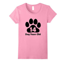 14 Dog Years Old T-Shirt Funny 2nd Birthday Gift Puppy Love