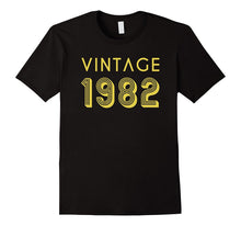 35th Birthday Gift Shirt Cool Vintage Retro 35 Year Old 1982