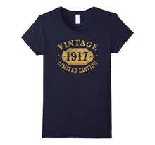 1917 100 Years Old 100th B-Day Limited Birthday Gift T-Shirt