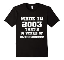 T-Shirt for 14 Year Old Boys & Girls 14th Birthday Gift Tees