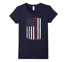 American Red Best Poppy Ever Flag T-Shirt Father's Day Gift