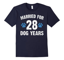 Married for 28 Dog Years 4th Wedding Anniversary T-Shirts