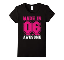 11th Birthday Gift T-Shirt Made in 06 Tee 11 Yrs Old Gift