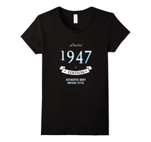 70th Birthday Gift T-Shirt Vintage 1947 Edition
