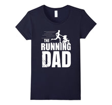 Mens Running Dad T-Shirt Walking Dad Gift Father's Day