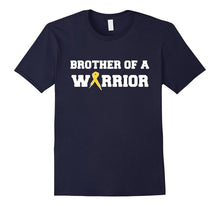 Brother of a Warrior - Childhood Cancer Awareness T-Shirt