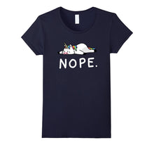 Nope Not Today Shirt Funny Lazy Unicorn Shirt