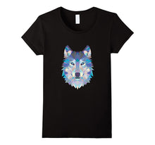 Geometric Wolf Tee