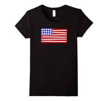 Baseball American Flag T-Shirt for July 4th Independence USA