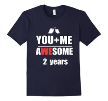 2nd Wedding Anniversary T-Shirt You + ME Couple Shirt