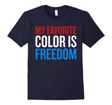My Favorite Color Is Freedom T-Shirt Red White and Blue