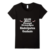 2017 Kindergarten Graduation Shirt Proud Grandpa Graduate