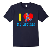 I Love My Brother Autism Ribbon T-Shirt