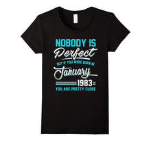 Nobody Is Perfect January 1983 T-Shirt 35th Birthday