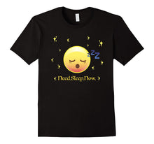 Cute Sleeping Emoji Zzz T-Shirt - Sleep Tee Pajamas & PJs