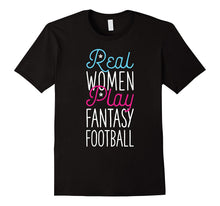 Real Woman Women Play Fantasy Football Mrs Champion T Shirt