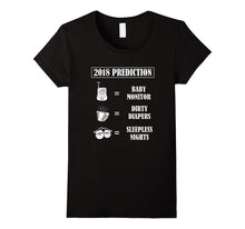 Future Mom and Dad 2018 Prediction T-Shirt Baby Announcement