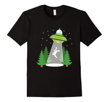 FUNNY UFO BIGFOOT T-Shirt Alien I Believe Gift