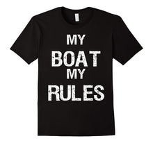 Funny Boat Captain Owner Lover Dad Men Apparel Gift T-Shirt