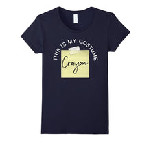 Funny This Is My Costume Crayon Shirt