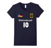 Germany Soccer Tshirt With Number 10