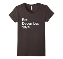 Est December 1974 Shirt Awesome 43rd Birthday Gifts TShirt