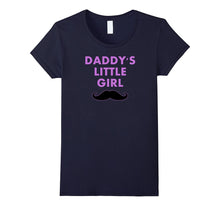 Daddy's Little Girl Mustache T-Shirt