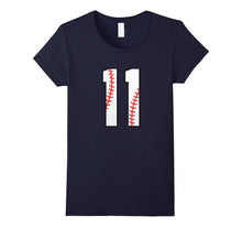 11nd Birthday Boy Eleven Years Baseball Funny T-Shirt