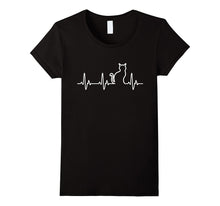 Heart Beat Cat Shirt
