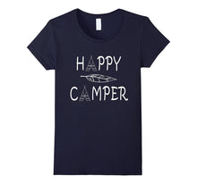 Happy Camper Shirt - Camping T-Shirt Teepee Leaf Tee