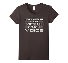 Don't Make Me Use My Softball Coach Voice Coach Gifts Shirts