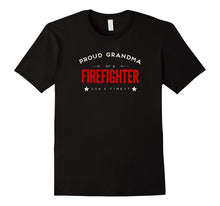 Proud Grandma of a Firefighter Tshirt - America's Finest