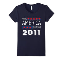 Retro Vintage 6th Birthday MAKING AMERICA GREAT SINCE 2011