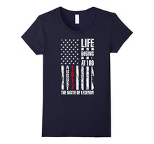 100th Birthday Life Begins at 100 August 1917 Gift T-Shirt