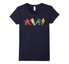 Classic Vintage Style Ice Hockey T-Shirt