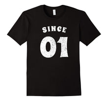 16th Wedding Anniversary T-Shirt Funny for Married in 2001