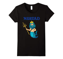 Mermaid Daddy Short Sleeve T-Shirt Halloween Costume
