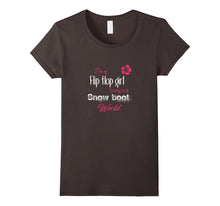 Flip Flop Girl in a Snow Boot World - Winter Blues T Shirt