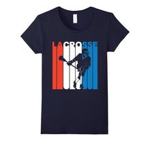 Retro RWnB Lacrosse Silhouette T-Shirt