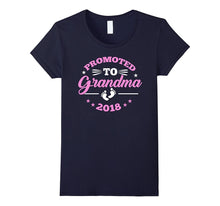 Promoted to Grandma 2018 T-Shirt Future Grandmother Tee
