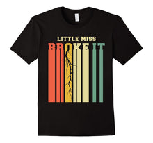 Classic Vintage Retro LITTLE MISS BROKE IT TSHIRT