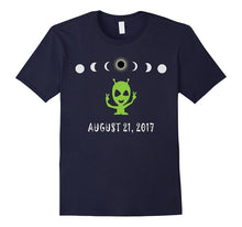 Solar Eclipse Alien Peace Sign August 21, 2017 T Shirt