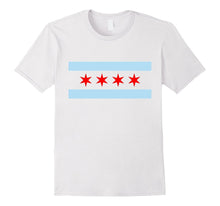 Flag of Chicago Illinois T Shirt
