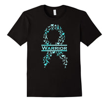 Ovarian Cancer Awareness Ribbon Warrior T-Shirt