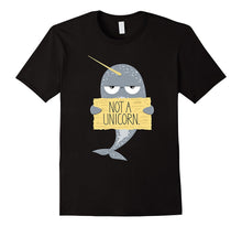 "Not a Unicorn" Cute Funny Narwhal Graphic T-Shirt