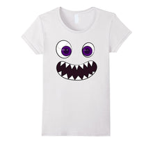 Happy Monster Costume Tshirt Halloween Cute Funny Face Tee