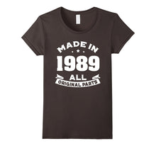28th Birthday T-Shirt 28 Years Old Gift Tee Made in 1989